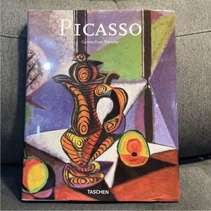 HUGE AND FANTASTIC  BOOK ON PICASSO 12” X 9.5” X 1”